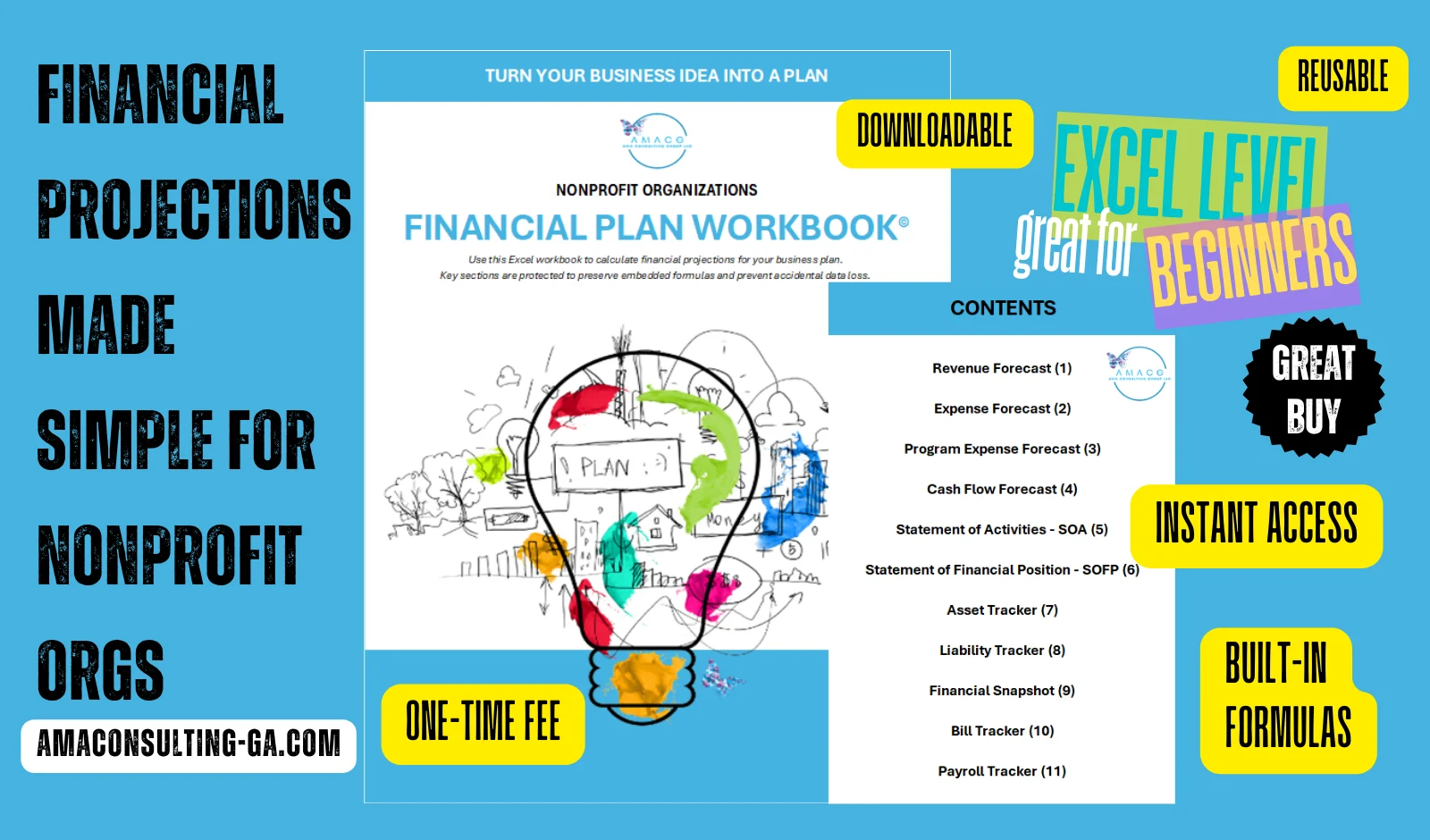Nonprofit Financial Plan Workbook©